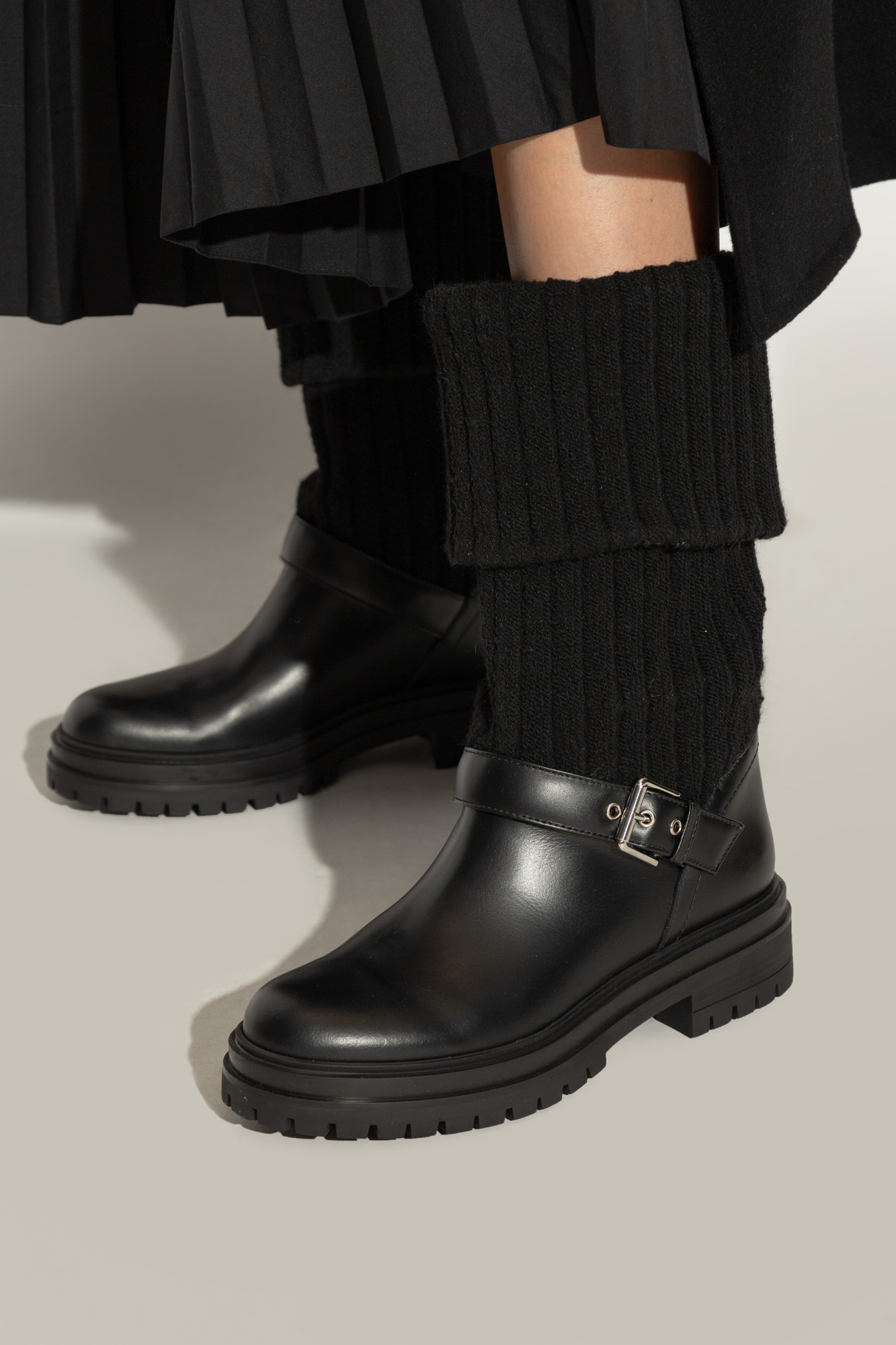 Gianvito Rossi Leather boots 'Thurso' | Women's | Vitkac